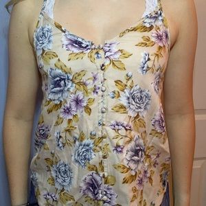 Floral tank top